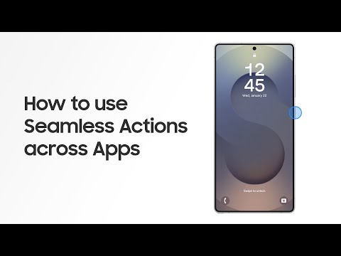 「Seamless action across apps」の使い方 | Samsung Galaxy S25 Series