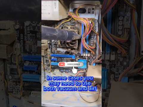 How to Safely Clean Your Computer’s Interior #computers #cleaning #laptop #computerrepair