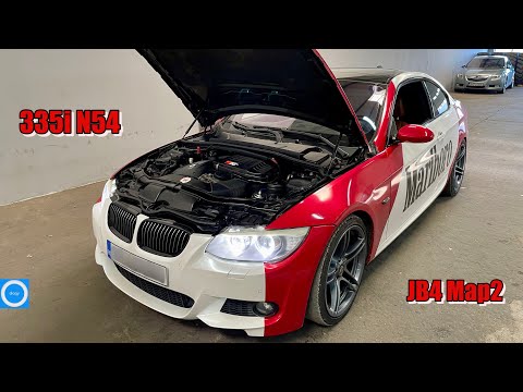 BMW 335i N54 - Sound & Acceleration Test JB4 / MHD - 100-200 Dragy