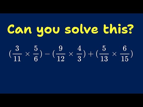 Solve It If You’re a Genius | Fraction | Maths | Bodmas Rule | BODMAS