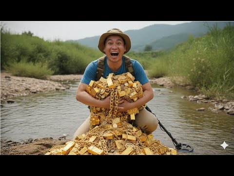 Metal Detecting Jackpot! Found Cash and Valuable Items! #gold