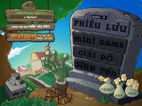 Survival on the night !!! // PvZ việt hóa #2 || Lê Minh Quân