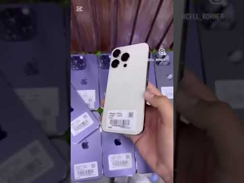 iPhone 14 Pro 256GB Storage PTA Approved 85+ Battery Health Available at Cell Korner 0332-3387994
