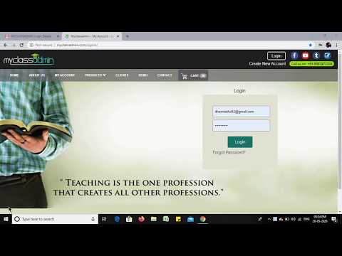 How to use the user access | Myclassadmin