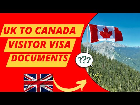 UK to Canada Visitor Visa Document Checklist for UK Students in 2024