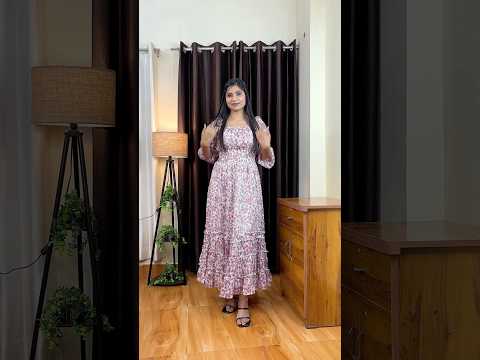 Unboxing Dresses👗| Long Dresses| Birthday outfits #dress #getthislook #myntrafashion #myntra