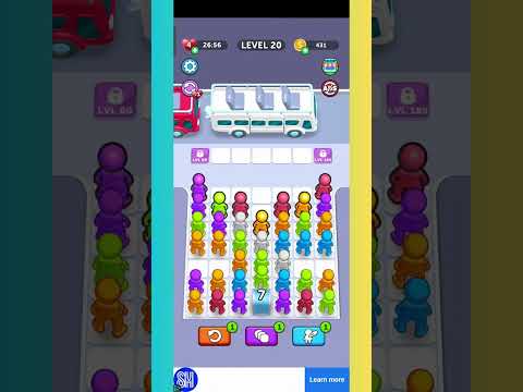 Bus Jam: Sorting Challenge - 20 Minutes of Strategic Gameplay
