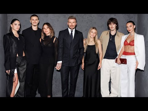 David Beckham Attends BOSS ONE Bodywear Launch Party With his Family