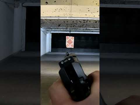 Pistol Laser Sight Aiming #shorts