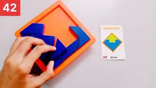 Creative pattern puzzle || Up Arrow || Solving pattern puzzle ||#42