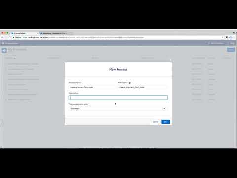 Creating a shipment using one click