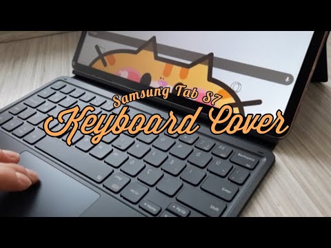 [ASMR] UNBOXING Samsung Tab S7 Book Cover Keyboard