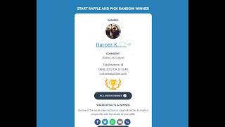 Youtube Random Comment Picker : Fly Potion Giveaway Winner (September 2022)