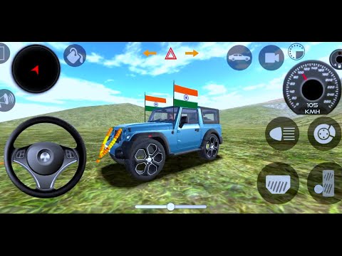 Dollar (Song) Modified Mahindra Blue thar 😈|| Indian Cars Simulator 3D || Android Gameplay Part 4