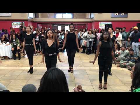 Gamma Kappa AKA Christmas Cafe Show 2018