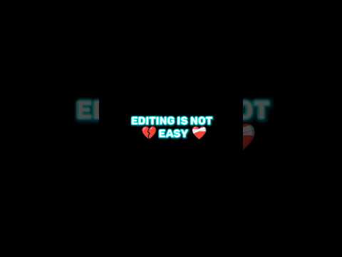 Editor life sad status video | editing is not easy #editing #viral #shorts #youtubeshorts #manojdey