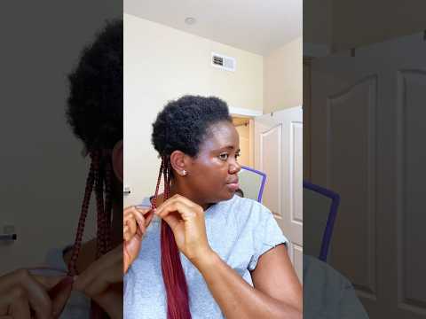 Good parting makes good braids #natural #hairstyle #hair #haircare
