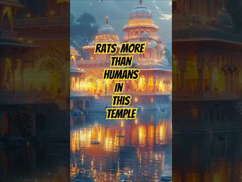 Rat temple in india | durga maa temple of rats #shorts #rattemple #templesofindia
