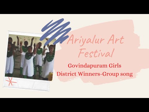 Govindapuram 9th Girls | Group Song | Ariyalur District Winners | Art Festival 2022 | கலை திருவிழா