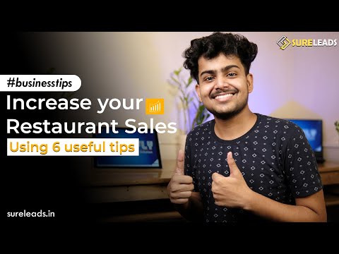 6  Useful tips to boost your Restaurant Sales in 2021
