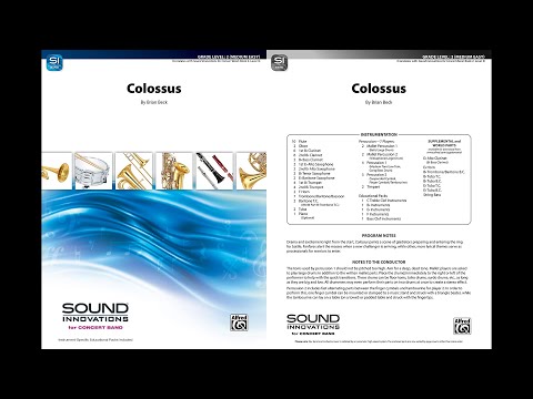 Colossus, by Brian Beck – Score & Sound