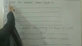 Maths lecture for class 2( worksheet week 7)
