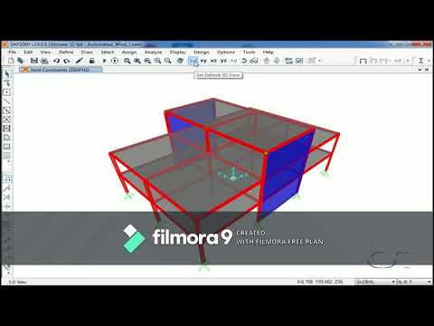 Wind-Load-Analysis of Building using SAP200