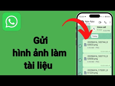 Cách gửi ảnh dưới dạng tài liệu trên WhatsApp (2025)