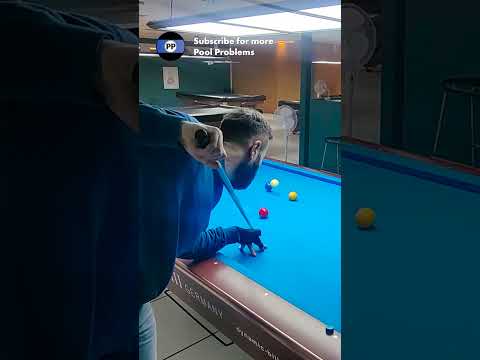 Can I jump and make all 4 balls? Pool jump shot practice.