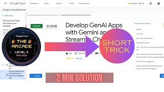 Develop GenAI Apps with Gemini and Streamlit: Challenge Lab || GSP517 || STUDY JAM GENAI 2024