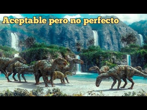Análisis al Iguanodon de La Isla de los Dinosaurios