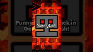 Funnygame IS BACK in Geometry Dash! 😂 #shorts #geometrydash #gd #gaming #roblox #facts #educational