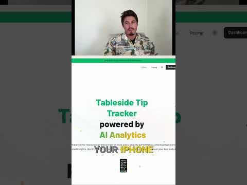 Tableside Tip Tracker Officially Launches: See How It Works! #shorts