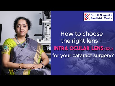 How to choose the right lens - Intra Ocular Lens(IOL) for your cataract surgery?