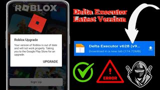 How To Fix Delta Executor & RobloxUpgrade. 💯% Work Roblox Upgrade Provlem