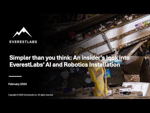 Simpler than you think: An insider's look into EverestLabs' AI and Robotic Installation
