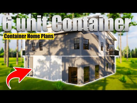 Innovative 6-Unit Shipping Container Home Design | Oasis Container Homes