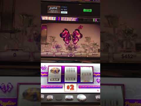 NEW VGT Slot machine , Purple butterfly hearts…
