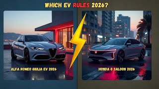 2026 Alfa Romeo Giulia EV vs Honda 0 Saloon: Full Comparison | Decode Drive