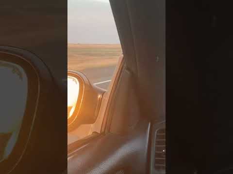 Рассвет в степях Калмыкии