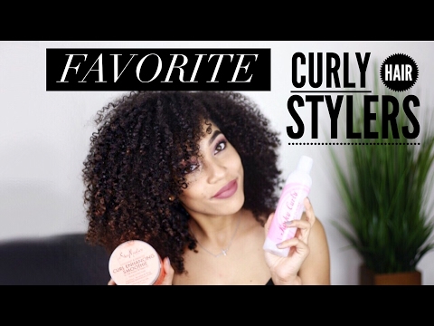 Favorite Curly Hair Styling Products | Part 2 - Stylers, Gels, Oils + More!