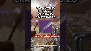 CRAFTENING 2.0 Sword ONE SHOTS Phryzhia! #destiny2 #destiny2edgeoffate #bungiedestiny2 #bungie