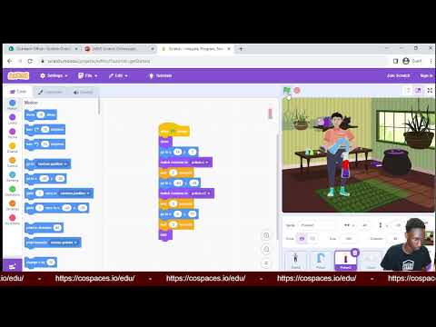 Chemical Reaction with Scratch!