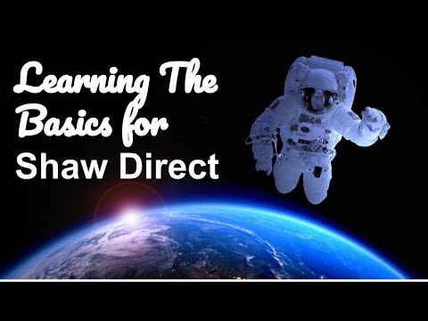 All Media Services (Shaw Direct TV) How to Use Menu Video 2018