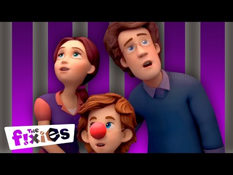 Trapped In The Elevator! | The Fixies | Mega Compilation | Cartoon for kids