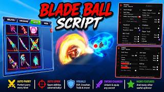 Blade Ball Script *NO KEY* | Auto Parry Op, Auto Spam, Skin Changer, Auto Ability & More!