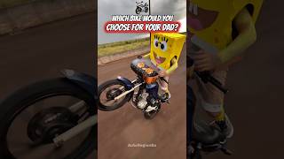 Which Bike Would You Choose for Your Dad? 👨‍🔧 🏍️ #shorts #motorcycle #car #bike