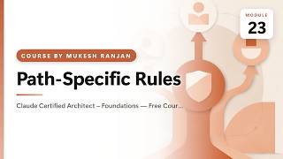 23. Path-Specific Rules — Claude Certified Architect – Foundations — Free Course