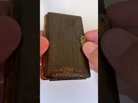 Oak book binding