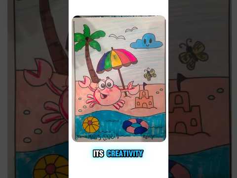 🎨 Kick Off to Summer Coloring Contest WINNER! | University Children's Eye Center